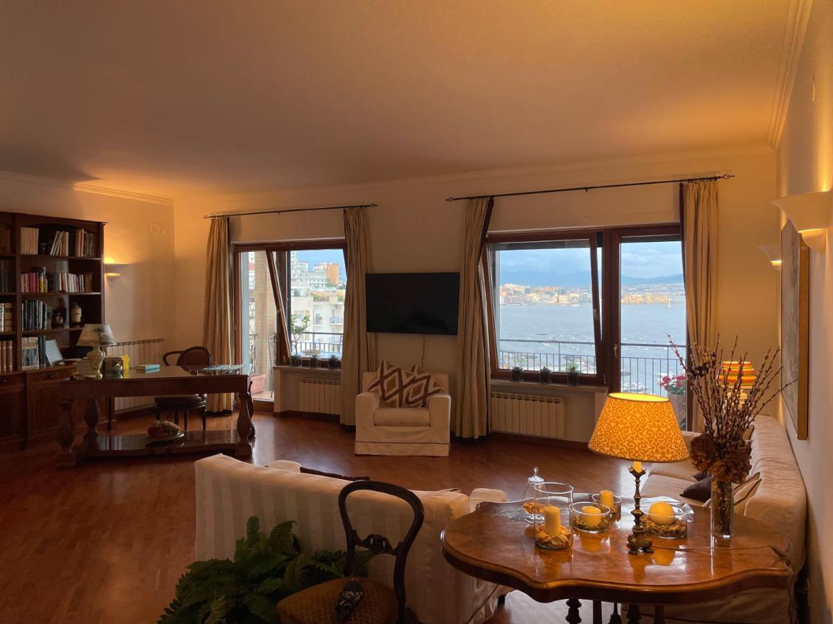 Ferienwohnung Panoramico A Posillipo Neapel Exterior foto