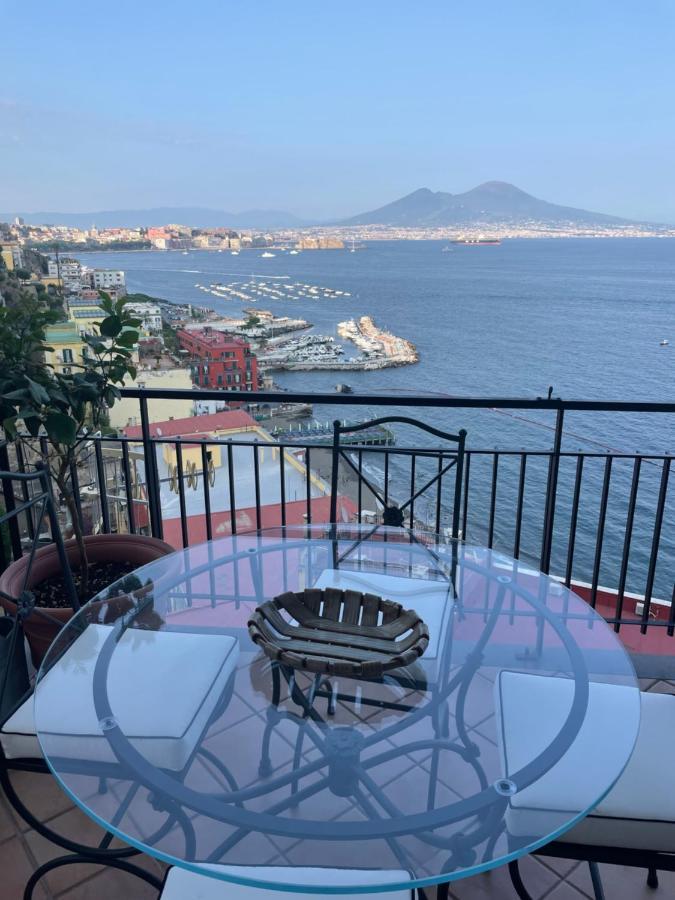 Ferienwohnung Panoramico A Posillipo Neapel Exterior foto